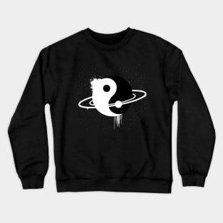 Space Yin Yang [Version 1] Crewneck Sweatshirt